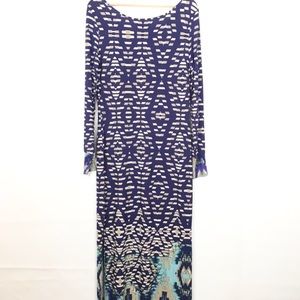 BCBGMaxazria Aztec Print Dress